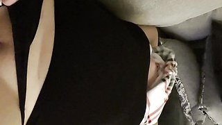 Chubby Mom Wears Creampie Panties