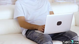 mommy encourages stepson to exercise more