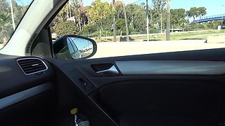 Cheating Turkish Muslim Wife Is Not Scared to Get in a Strangers Car