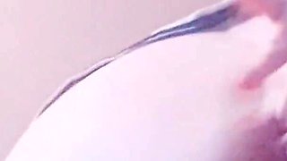 Nasty BBW Whore Playing with Her Tight Asshole