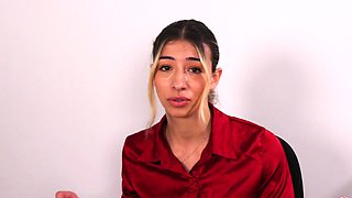 Dominating ladyboss disciplining incel