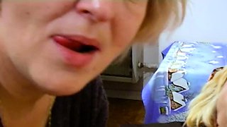 Really Old Grandmas Masturbating And Lesbian Toying Together