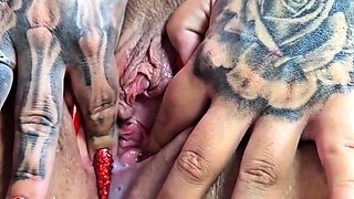 German BBW Whore Ashley Creampie