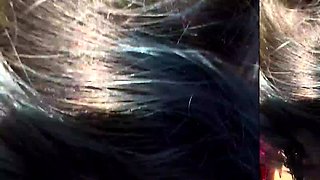 Lustful couple's late night homemade lovemaking tape -
