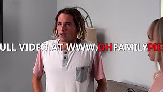 Big tits teacher fucked by younger guy