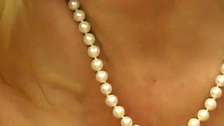 Blonde Slut Squirted on Tits