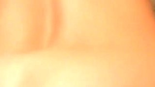Blonde with big tits using her sex toys