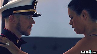 Stepson consoling his asian mommy stepmom