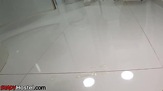 Bbw And Busty Babe Share Dick In 3some Bathroom Fuck