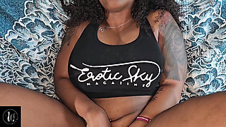 POV BBC Ebony Couple Fuck and Smoke Session