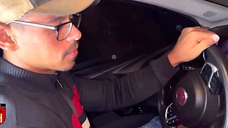Having Sex Inside the Uber Car
