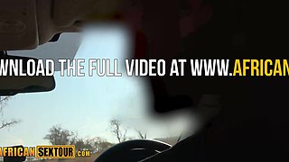 Exciting vacation and assfuck sex with Aftrican