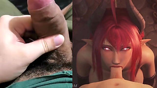 React: Slave Succubus in Training!