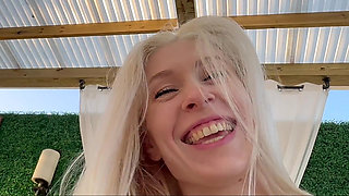 POV sex with cute slender Anna Kovachenko
