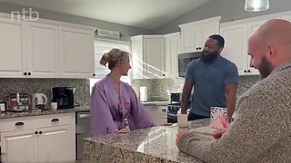 Cuckold sex with glamour wife