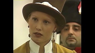 Napoleon XXX #1: Busty European Lea Martini Gets Hardcore Group Fucking & Creampie in Uniform
