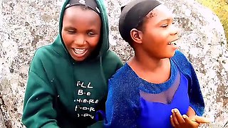 Black Ebony Vintage Massage Comedy in Mountain with Judithxxx & 1Gorret
