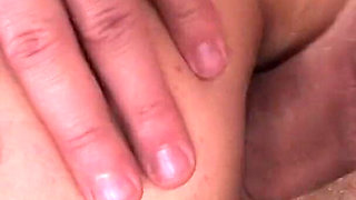 Slutty teen rammed deep and hard in her asshole