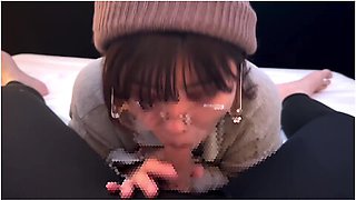 Street Girls With Glasses Make You Feel Good By Sucking Your Dick And Sucking Your Cock!