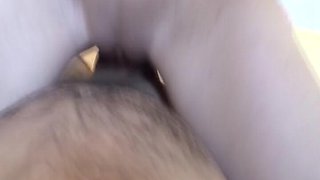 Amateur Teen From Germany Using Her Feet to Make Him Cum