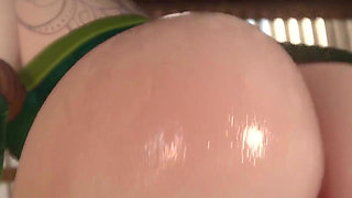 Megaera Hot White Big-booty Babe Riding Massive Monster Cock in Intense Hardcore Sex with Tight Pussy and Cum-soaked Finish