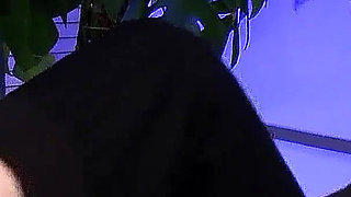 Skinny Asian secretary teen fucked by colleague at work on break