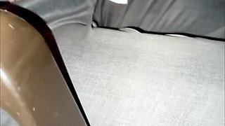 At Last He Fulfilled His Fantasy! Deep Blowjob with Spit for My Old Stepdad