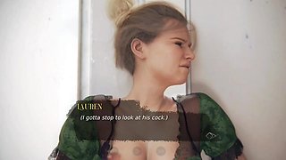 Stepsister Got Horny After Seeing Big Cock
