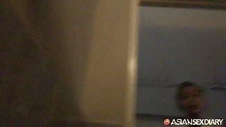 Bathroom Quickie With Creampie - Asian Sex Diary