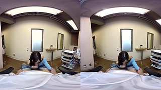 Temptation Salon Vr Part 2 - Shaved Japanese Riding