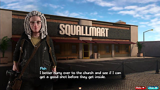 Sensual Dance of a Hot Redhead