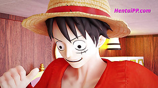 Luffy Waking Up Nami - From Nakama to Lovers in One Night