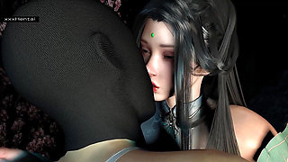 3D Angel with Demonic Curves - 3D Animation Hentai
