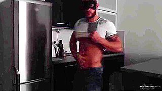 Rookie Hunks Apartment Debut - David Boss