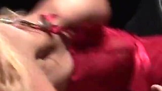 Whore sucks and fucks while smoking