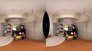 Trapped In The Storage Room With The Younger School Club Manager Part 1 - Asian Schoolgirl Hairy Pussy Hardcore
