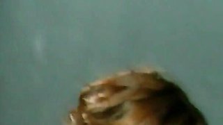 Milf imitates the porn she is watching to enjoy with her lover