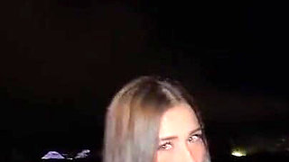 Pulling with My Stepsister to Horny on the Roof on the Day of His Birthday...