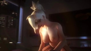 Uncensored Hentai Anime Sex Scene. Horny Big Tits Teen Girl Blowjob.