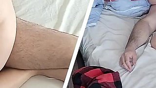 Crazy Sex in the Bedroom with a Hot Amateur Couple.