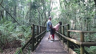 We Have Sex in the Garden of Eden and Nearly Got Caught