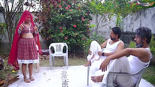 TWO MALIK HARDCORE OUTDOOR SEX WITH DESI LADY SERVENT WHEN SHE WAS ALONE AT HOME FULL MOVIE ( HINDI AUDIO ) OUTDOOR SEX