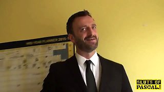 British victim babe predominated with ass-fuck
