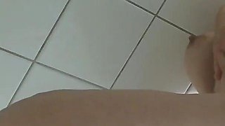 Anal Toy Fucking in the Shower