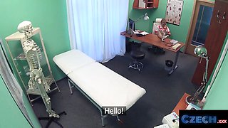 Insane czech nurse arranges a prompt fuck in her uniform - czechxxx