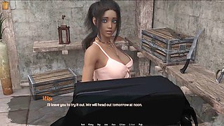 Taboo threesome with big-boobed stepmom and her stepdaughter in public