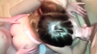 Husband Shares His Russian Girl with a Lover - Amateur Homem
