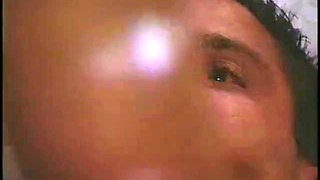 Sexy Asian gets ass waxed