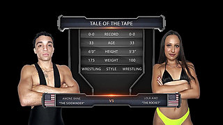 Lola Aiko Vs Amone Bane Wrestling Hardcore Finale