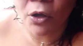 Meryan long nails and boobs